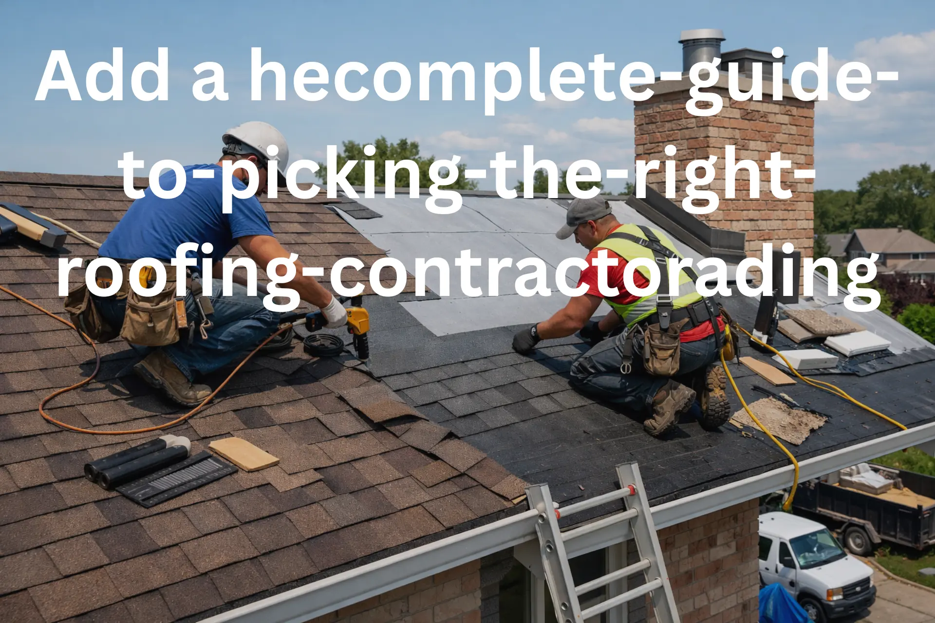 A Complete Guide to Picking the Right Roofing Contractor